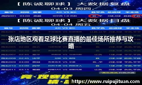 张店地区观看足球比赛直播的最佳场所推荐与攻略